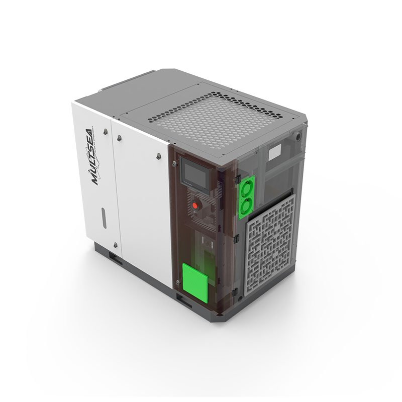 Multsea High Pressure Hot Sales 7.5kw 11KW 15kw 22KW Screw Air Compressor with Air Dryer and Air Tank 8BAR 10BAR 16BAR