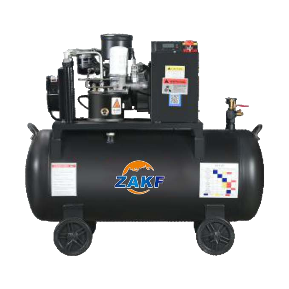 Jiubei 2.2KW 10Bar Outdoor 4-in-1 Air Compressor for Painting 0.3m³/min Single-Phase 220V/50HZ Screw Compressor with Core Pump