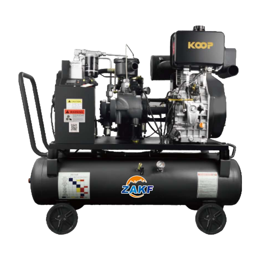 Jiubei 2.2KW 10Bar Outdoor 4-in-1 Air Compressor for Painting 0.3m³/min Single-Phase 220V/50HZ Screw Compressor with Core Pump