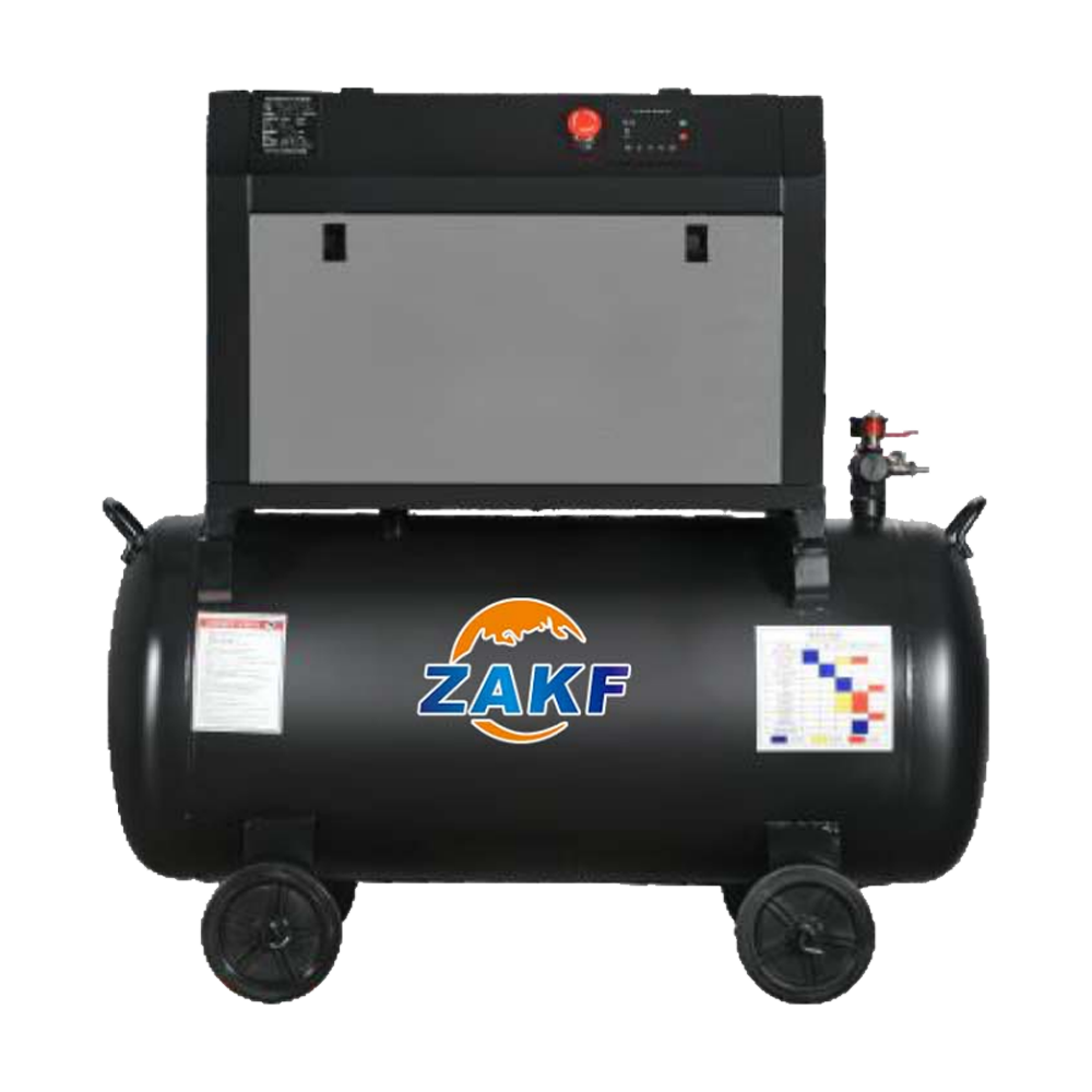 Jiubei 2.2KW 10Bar Outdoor 4-in-1 Air Compressor for Painting 0.3m³/min Single-Phase 220V/50HZ Screw Compressor with Core Pump