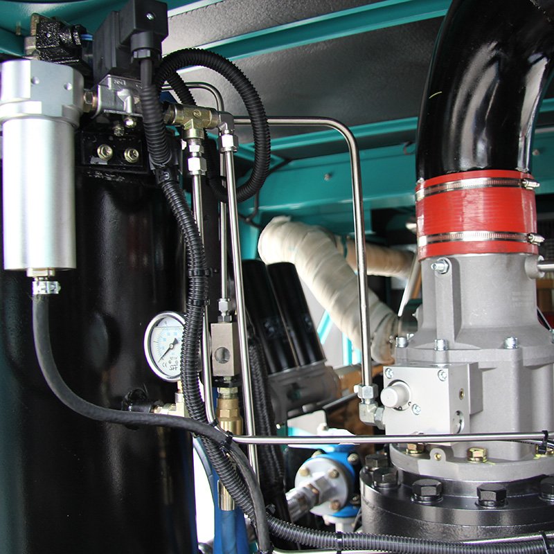 Portable Diesel Screw Compressor 900CFM 17 Bar 25m3/min Air Compressor Water Cooling