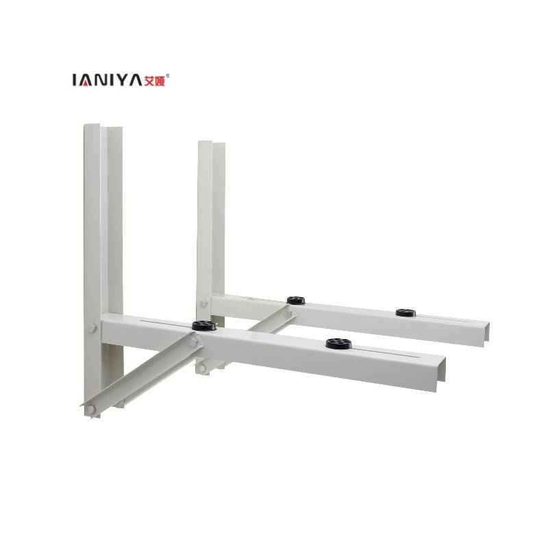 Hot Dipped Galvanized Steel Mini Split Ac Floor Stands Air Conditioner Ground Mounting Brackets Ac Condenser Stand