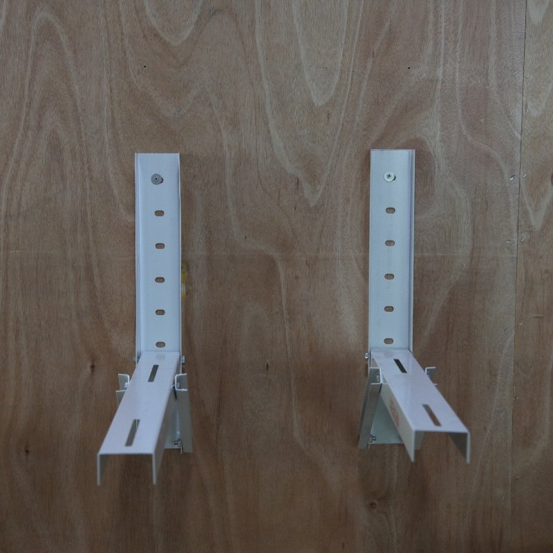 Hot Dipped Galvanized Steel Mini Split Ac Floor Stands Air Conditioner Ground Mounting Brackets Ac Condenser Stand