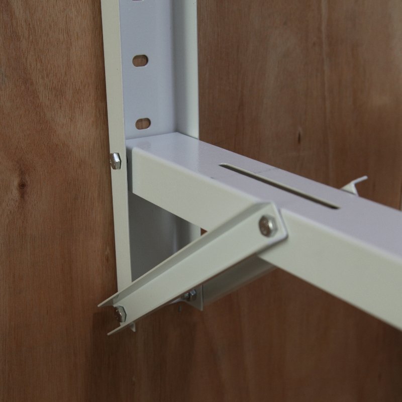 Hot Dipped Galvanized Steel Mini Split Ac Floor Stands Air Conditioner Ground Mounting Brackets Ac Condenser Stand