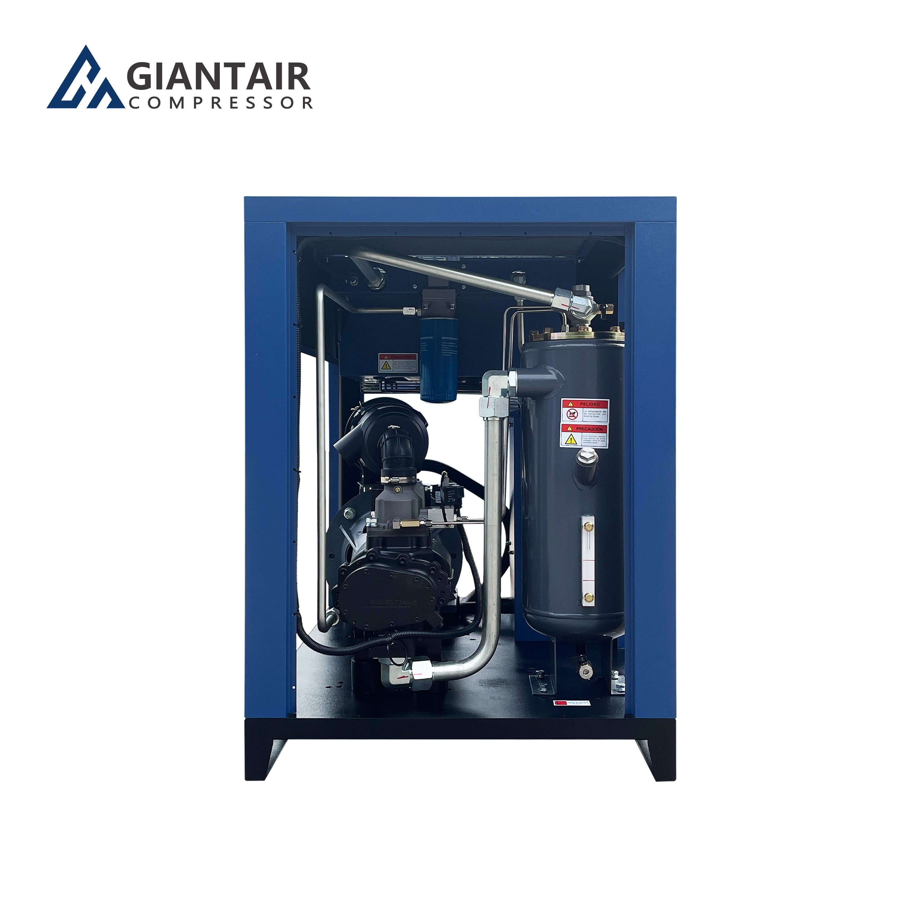 GIANTAIR 22kw Industrial Air-Compressor Low Noise Compresor De Aire De Tornillo 30HP Rotary Screw Air Compressor for Samblasting