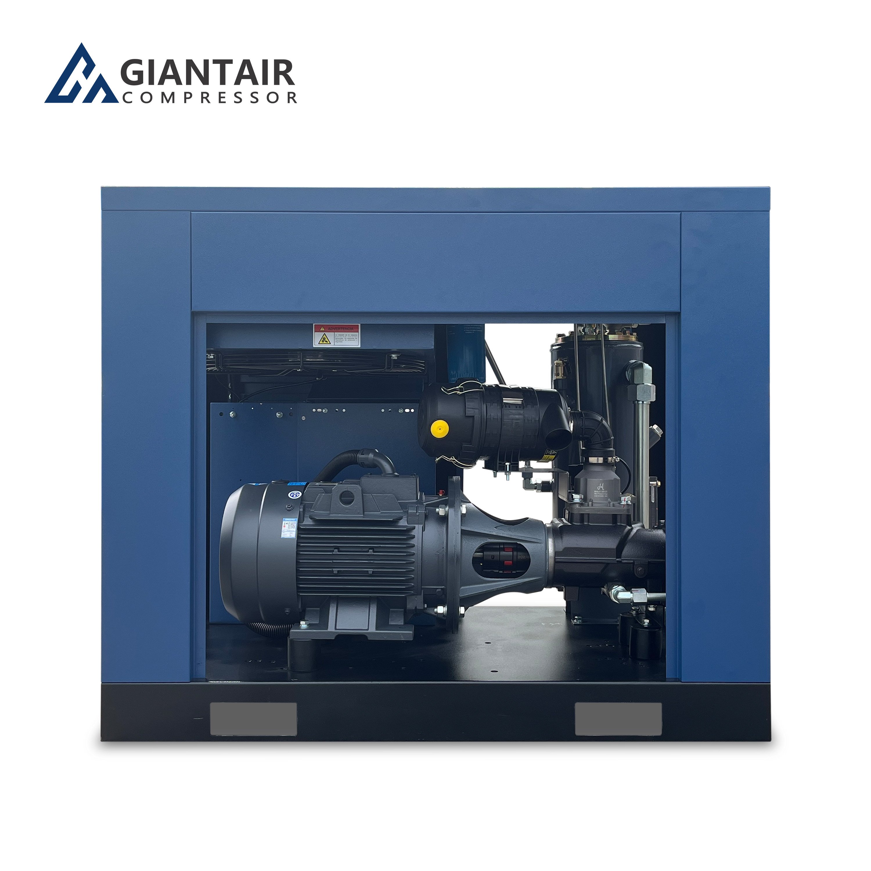 GIANTAIR 22kw Industrial Air-Compressor Low Noise Compresor De Aire De Tornillo 30HP Rotary Screw Air Compressor for Samblasting