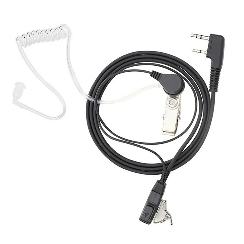 Fbi001 Air Tube K Type Baofeng Headset 888S 2 Way Walkie Talkie Earpiece KD0187