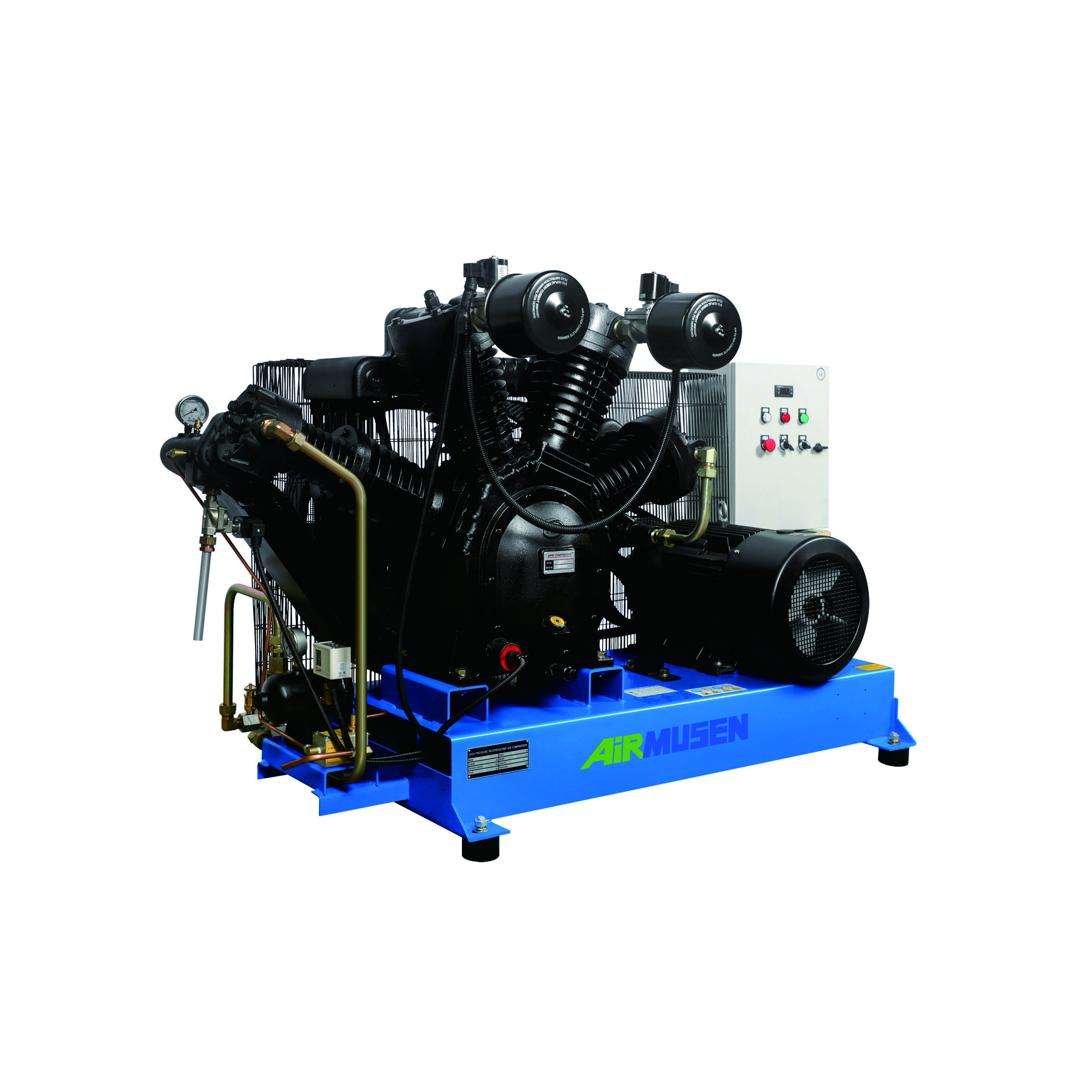 Three Stage Medium Pressure High Pressure PET Bottle Blowing Industry Sepcial Use Piston air Compressor 2.0/2.2/3.0/3.2 M^3/min