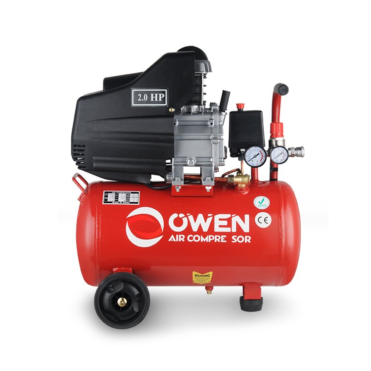 Factory Wholesale Cheap 8Bar 24 Litre Air Compressor 1.5Kw Silent Air Compressor 2Hp Diesel Air Compressor 24L