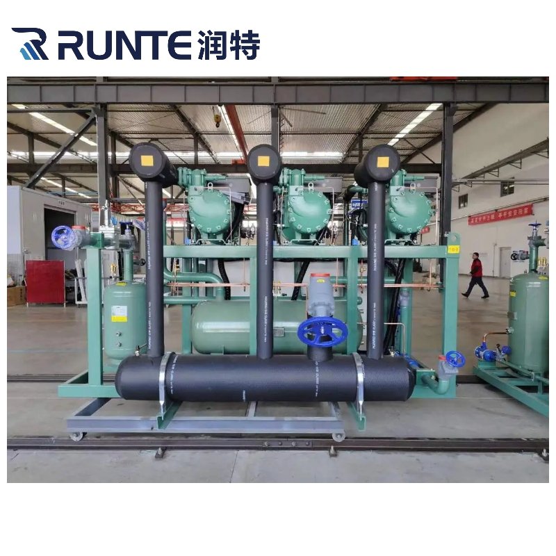 150 hp Condensing Unit Refrigeration air Cooled Condensing Unit Screw Compressor Refrigeration Unit
