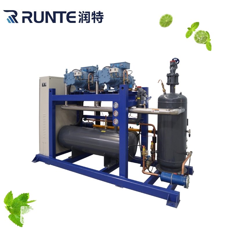 150 hp Condensing Unit Refrigeration air Cooled Condensing Unit Screw Compressor Refrigeration Unit
