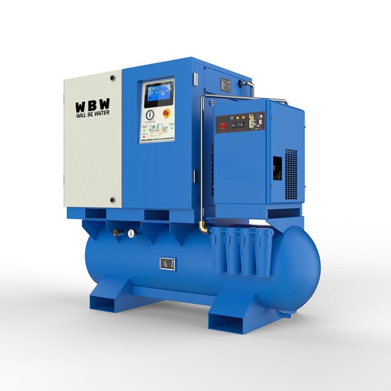 11KW 15HP Dryer Screw air Compressor All in One Integrated Screw air Compressor