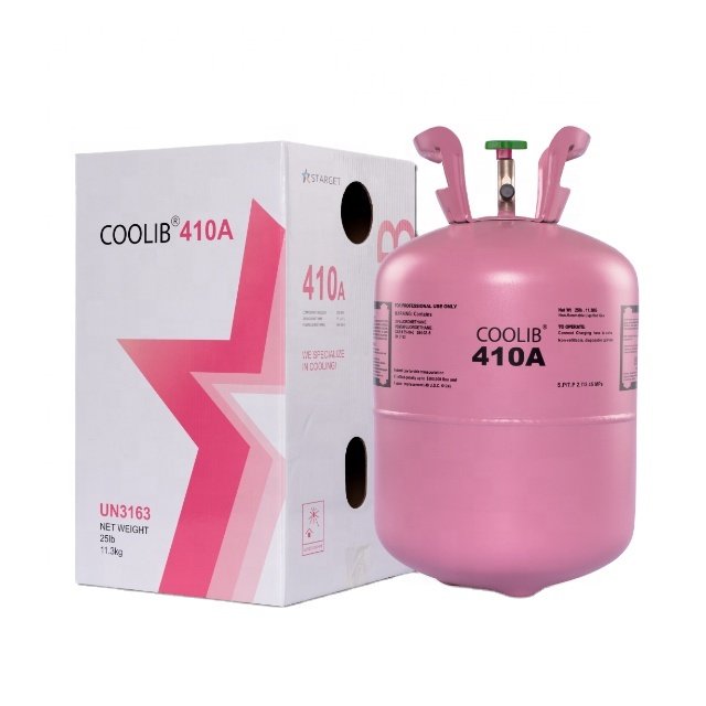99.9% High Purity R410a Refrigerant Gases Tonner Cylinder 926L Tonner