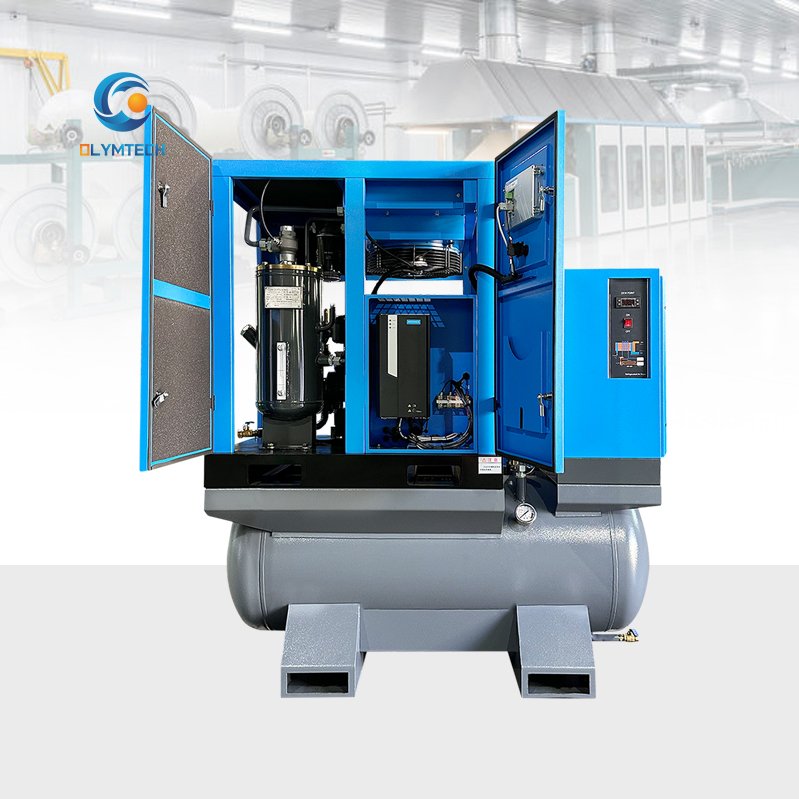 Olymtech Electric Compressor 7.5kw 11kw 15kw 22kw 8bar 10bar 16bar Electric Air Compressor Industrial Air Compressors