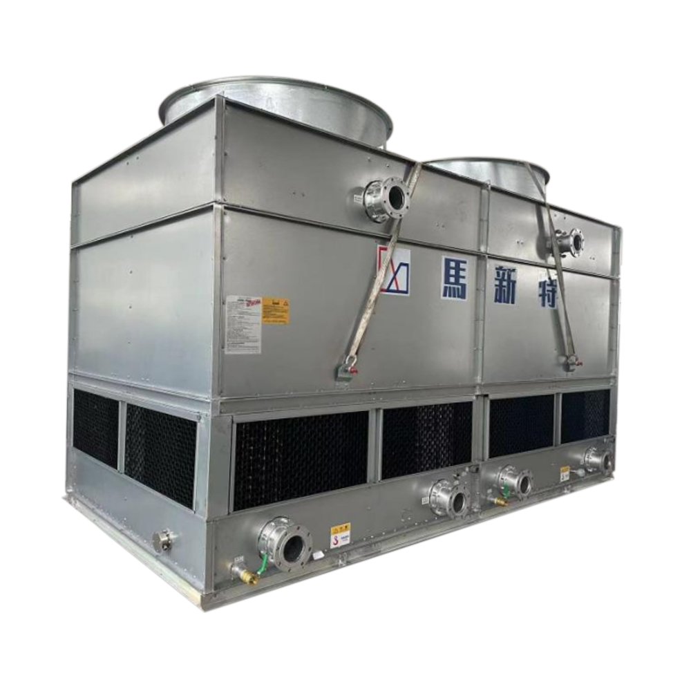Big Flow Industrial Chilling Machine New Design High Cooling Capacuty Stainless Steel Closed Multiple Cooling Towers