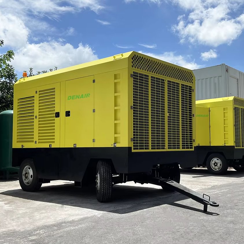 7/8/10/20/25/30/35 bar diesel Mobile Portable air Compressor