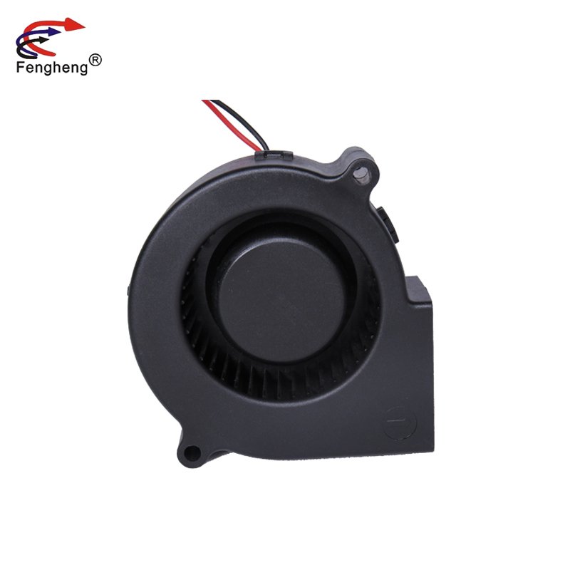 High Speed Exhaust Fan Blower 4000RPM 12V 24V DC Brushless Low Power Consumption Turbo Blower Fan 75*75*30mm 7530
