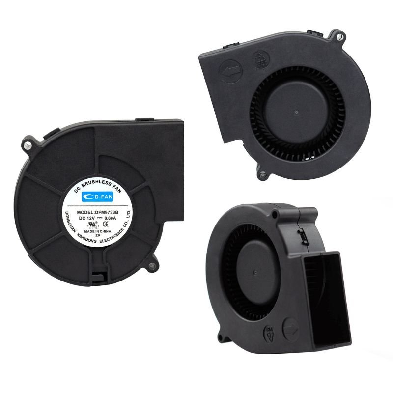 Induction Cookers Cooling Fans 97mm 12v 24V Dc Centrifugal Mini Blower 9733
