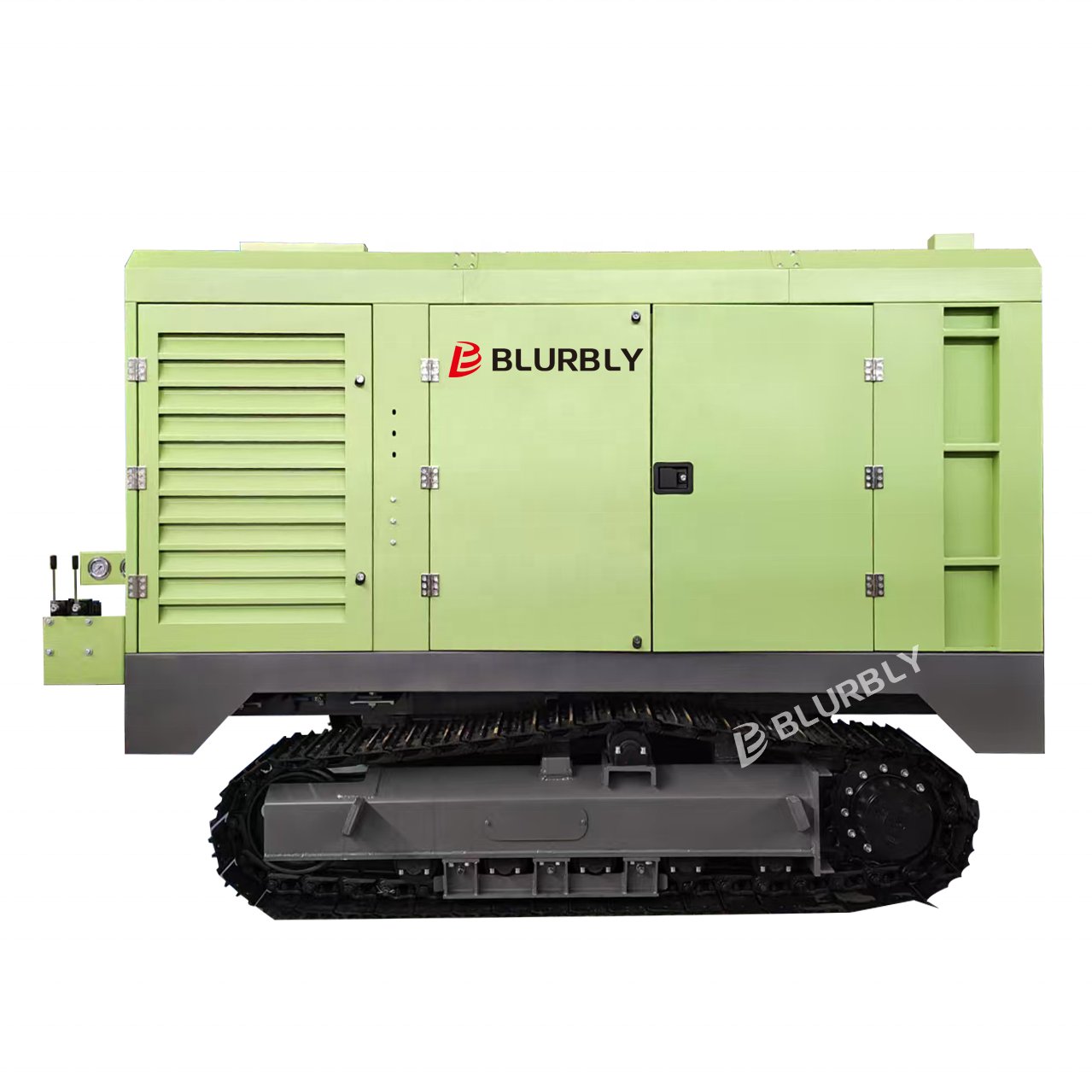 Oem crawler BC 1100 cfm 25bar dumper screw portable high pressure air compressor for water well drill oil drilling