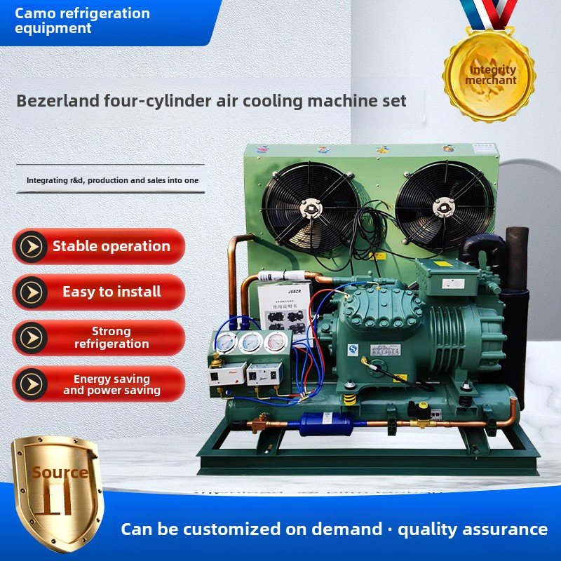 High Quality Air-Cooled Condensing Units with Core Motor New and Used Condition High Quality Refrigeration Compressor