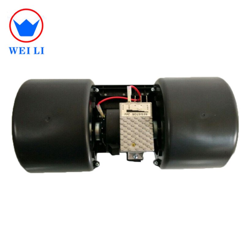 350mm Evaporator Blower Fan 12/24V Evaporator Blower Motor ZHF2101Z for Bus/Truck/Heavy Vehicles