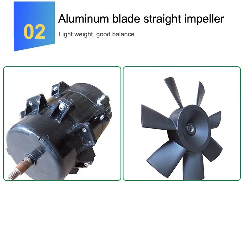 8'/10'/12'/16' /20' 220V380V Industrial Air Ventilation Axial Flow Fan Electrical Portable Blower