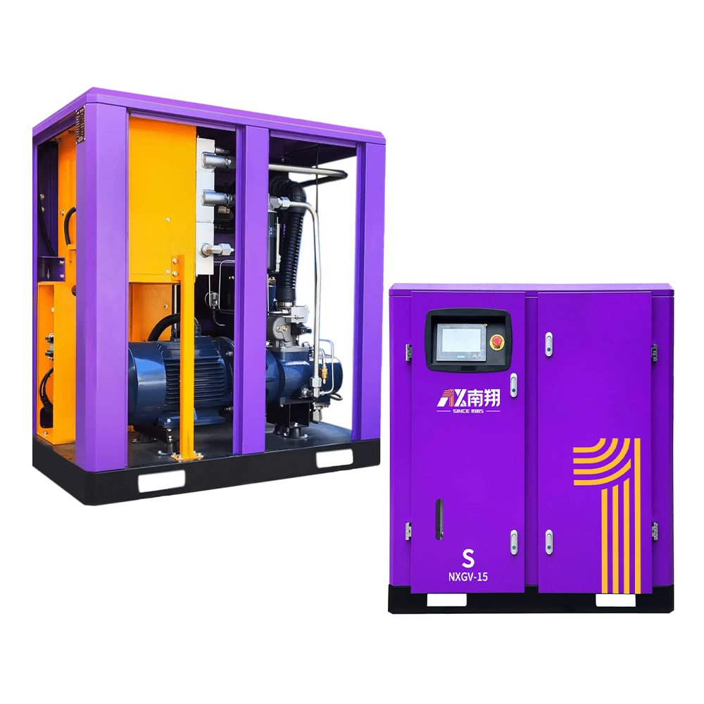Heavy Duty High Pressure Industrial Compressor With Ghh Air End 37kw 50hp 240cfm 13 Bar Rotary Screw Low Noise Air Compressors