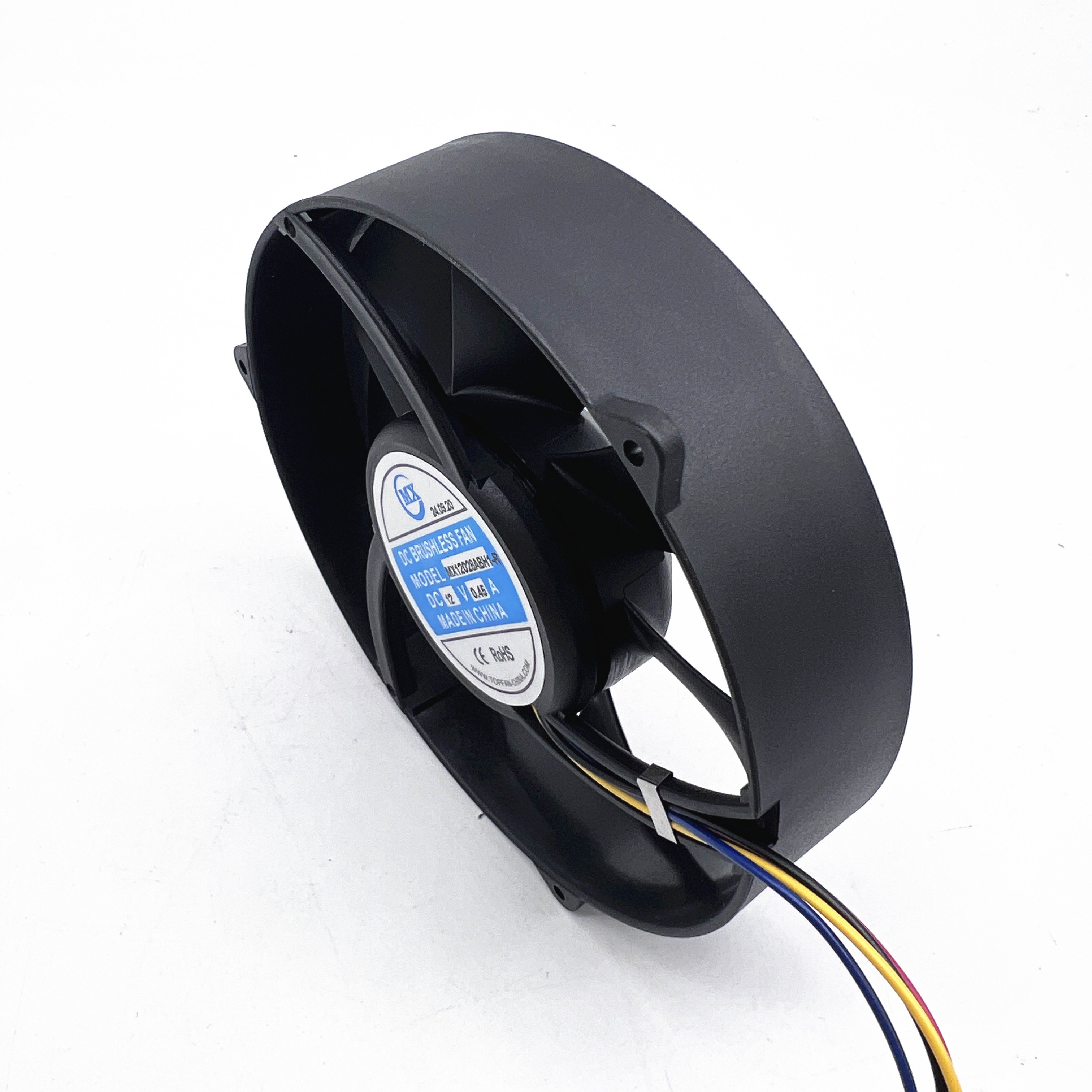 Industrial Air Extractor 120mm Reversible Flow High Speed 4500rpm Brushless 24v Dc Fan Blower Motor Cooling Ventilation Fans