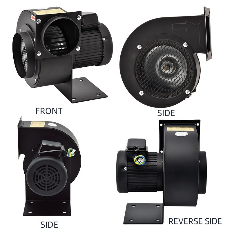 CY140 Small Power Frequency Centrifugal Fan Multi-Wing Air Dyer Blower Strong Industrial Exhaust Silent Operation Duct Mounting