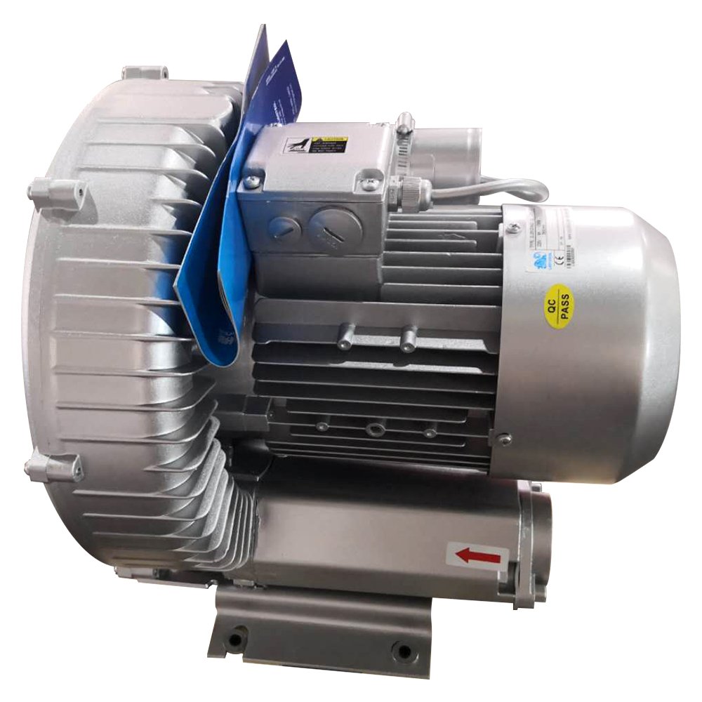 Factory Supply High Quality High Pressure Industrial Fan 220volt 2 hp Ring Blower for Aquaculture