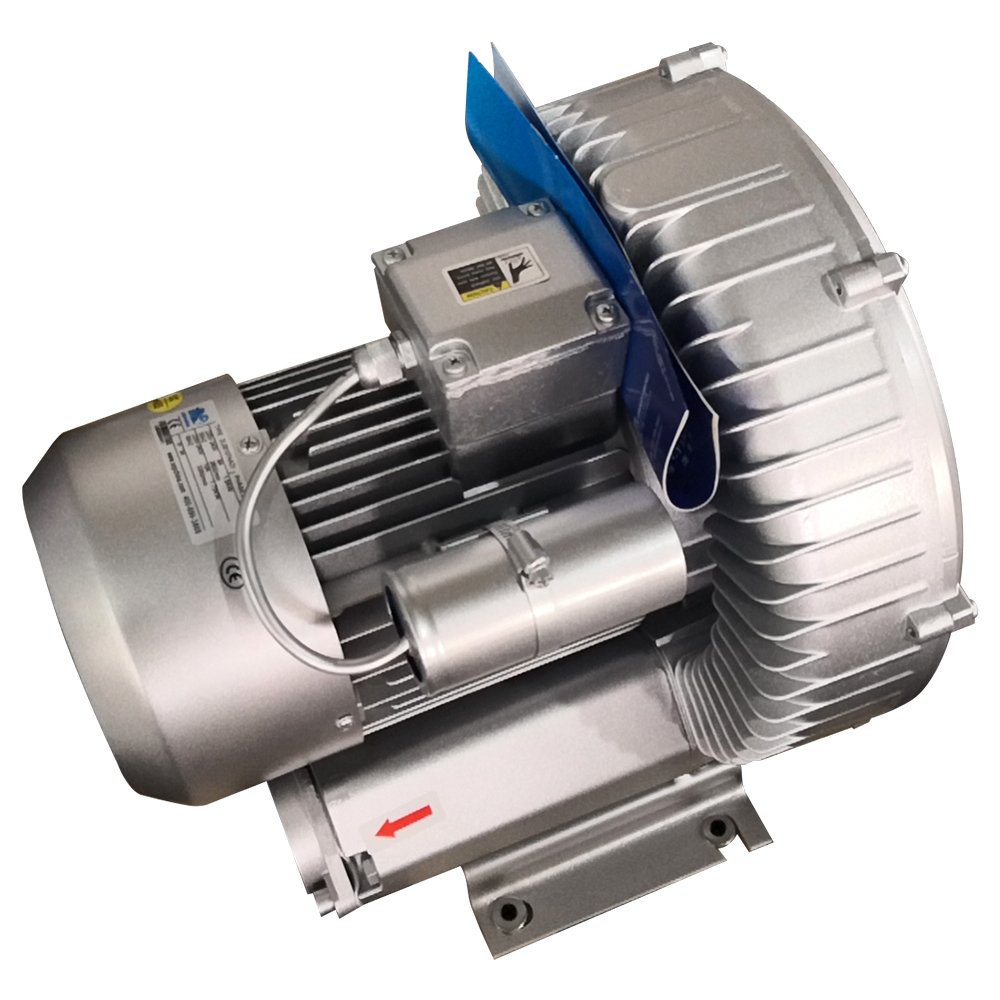Factory Supply High Quality High Pressure Industrial Fan 220volt 2 hp Ring Blower for Aquaculture