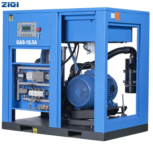 18.5Kw 25 Hp 12Bar Industrial Stationary 175Psi AC Power Energy Saving Low Failure Rate Rotary Screw Air Compressor for Factory