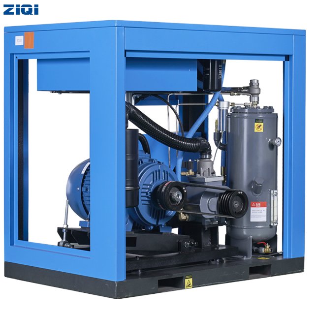 18.5Kw 25 Hp 12Bar Industrial Stationary 175Psi AC Power Energy Saving Low Failure Rate Rotary Screw Air Compressor for Factory