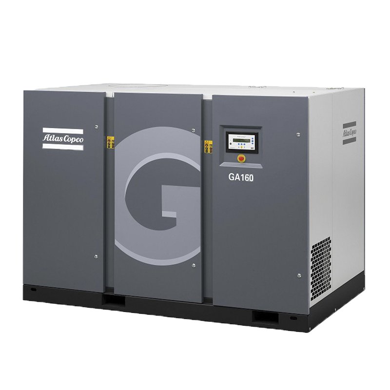 Screw air Compressor Atlas Copco GA22VSD 7-13bar Screw Type air Compressor with CE