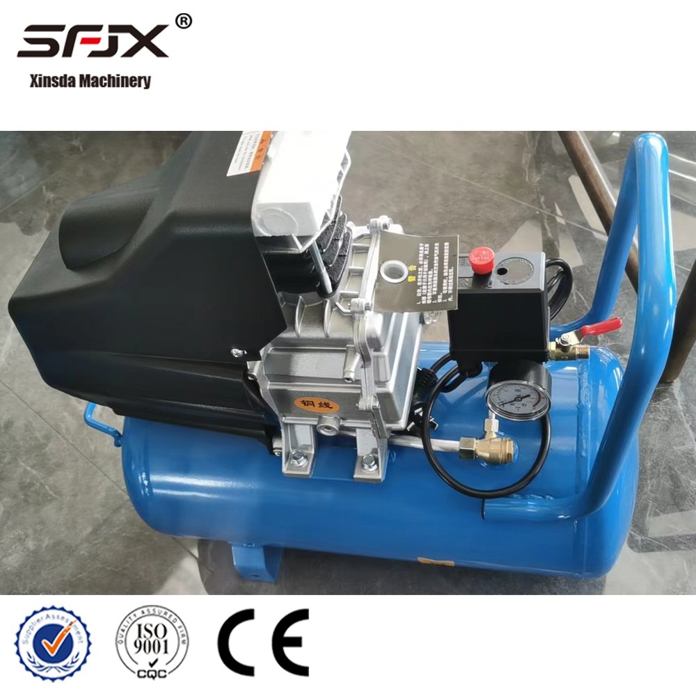 China Small 1.5kw 2.2kw 2hp 3hp High Pressure Electric Direct Driven Mini Air Compressor 8bar 220V/110V