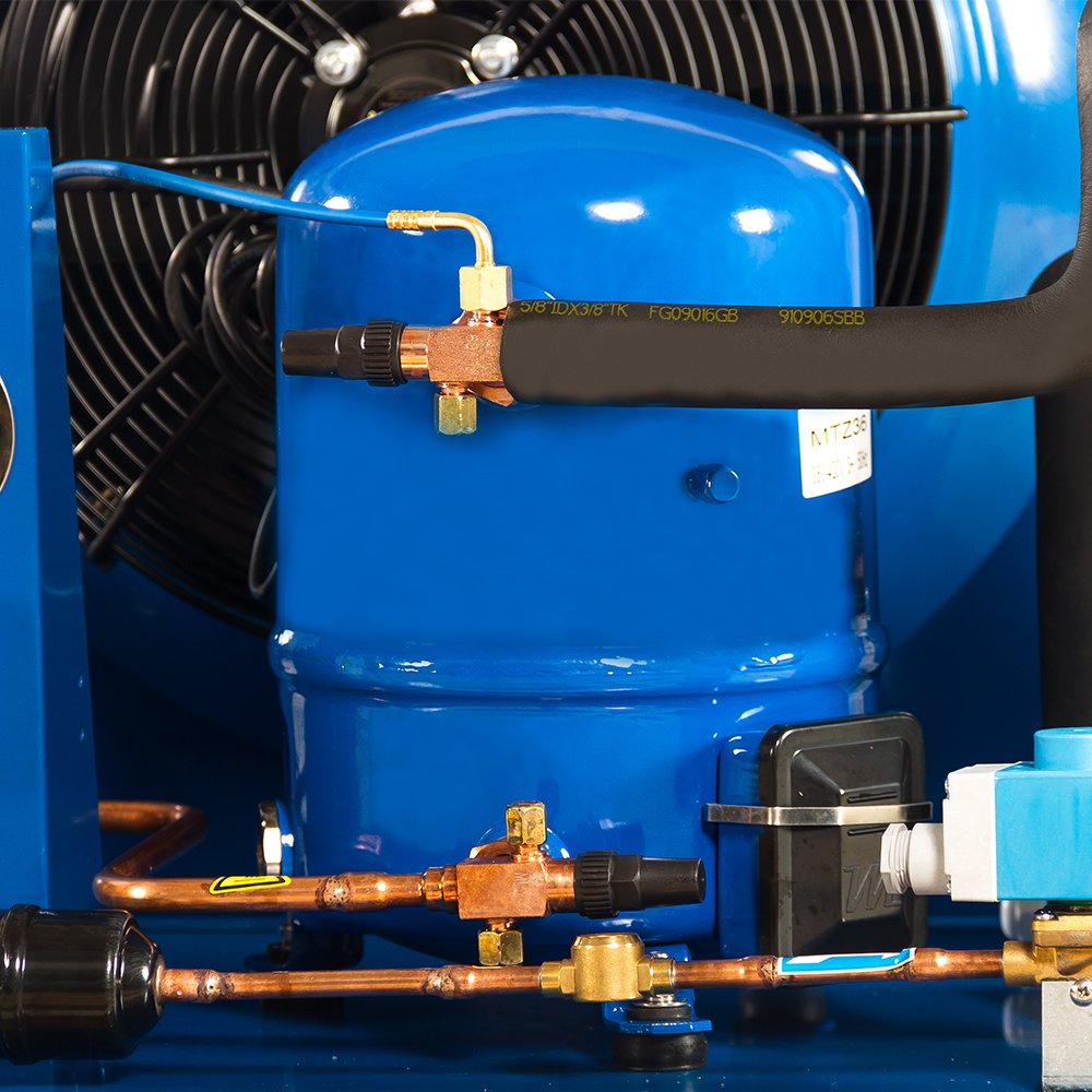 Industrial Three Phase 8hp Maneurop Hermetic Compressor air Water Cooled Freezer Refrigeration air Cooled Condensing Unit