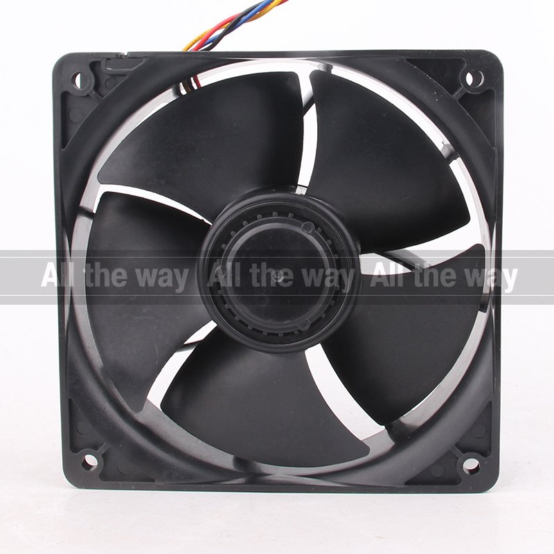 Original 24V 48V DC12V 1.65A EC AC 120X120X38MM 12CM 12038 Ant S7 S9 Violent Chassis Power Supply W12E12BS11B5-07 Cooling Fan