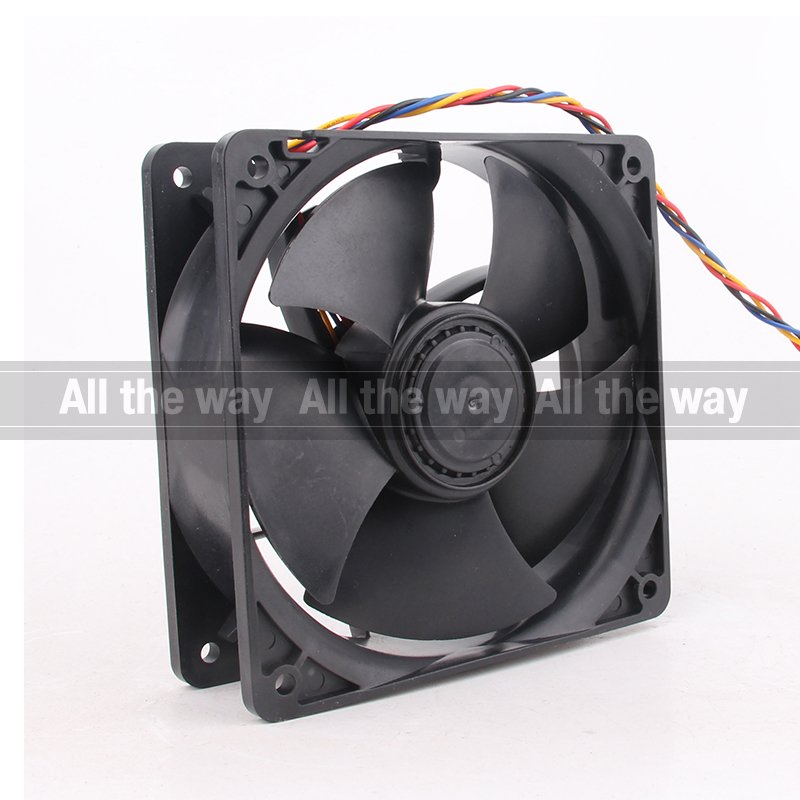Original 24V 48V DC12V 1.65A EC AC 120X120X38MM 12CM 12038 Ant S7 S9 Violent Chassis Power Supply W12E12BS11B5-07 Cooling Fan