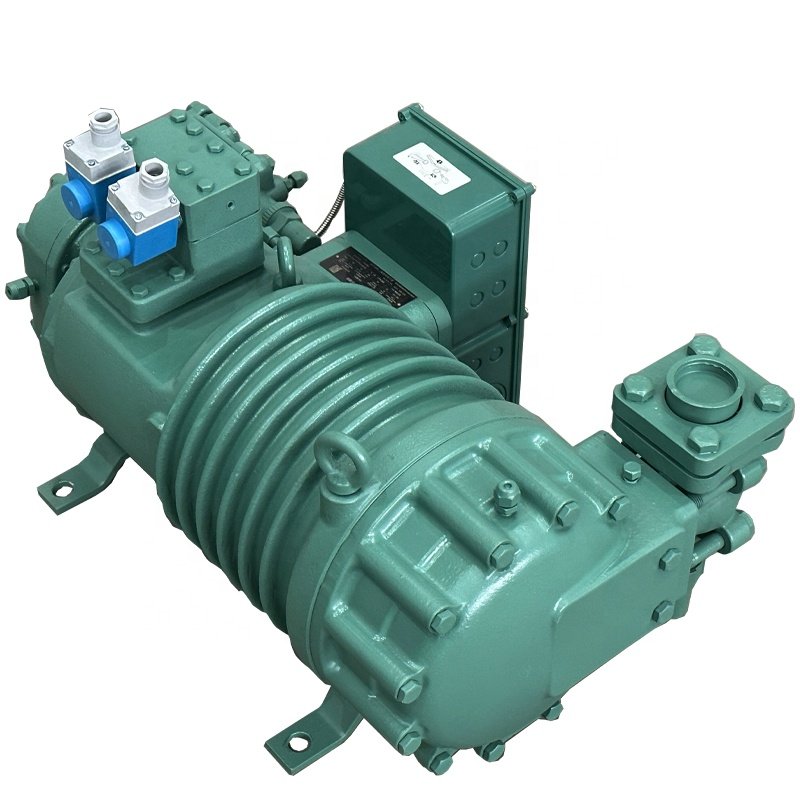 Replace Bitzer 100m3/h 121m3/h Industrial Semi-Hermetic Screw Inverte Compressor for Commercial Condensing Units Refrigeration