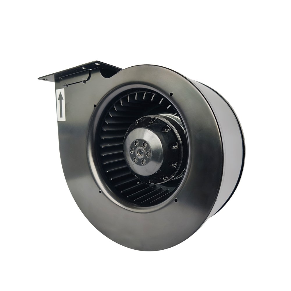 Kiron 120mm Forward Centrifugal air Blower Fan Wheel Steel Housing Fan for Kitchen air Purifiers Ventilation