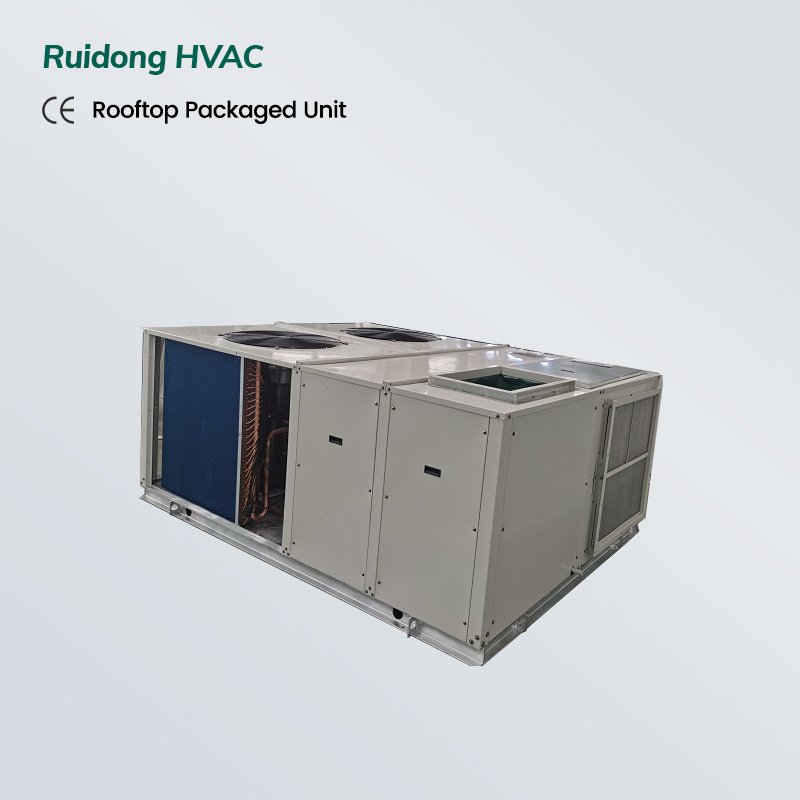 Commercial Air Conditioner Air Cooler With Scroll Compressor 10 15 20 30 Tons Rooftop Packaged Unit