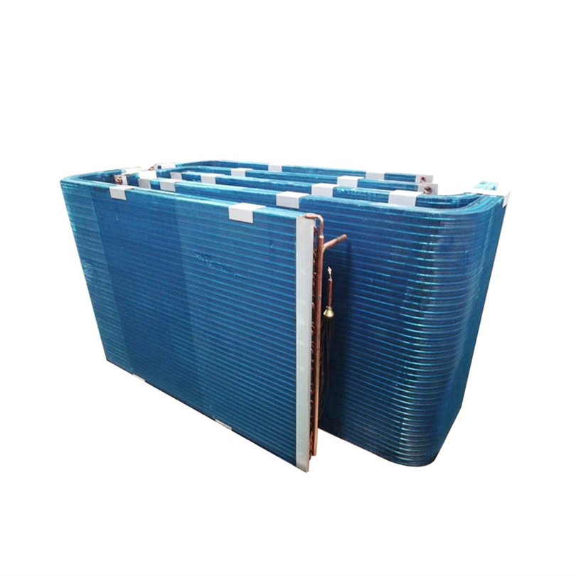 U Shaped Fin Tube Type Heat Exchanger OEM air Conditioner Evaporator Condenser Refrigeration Part