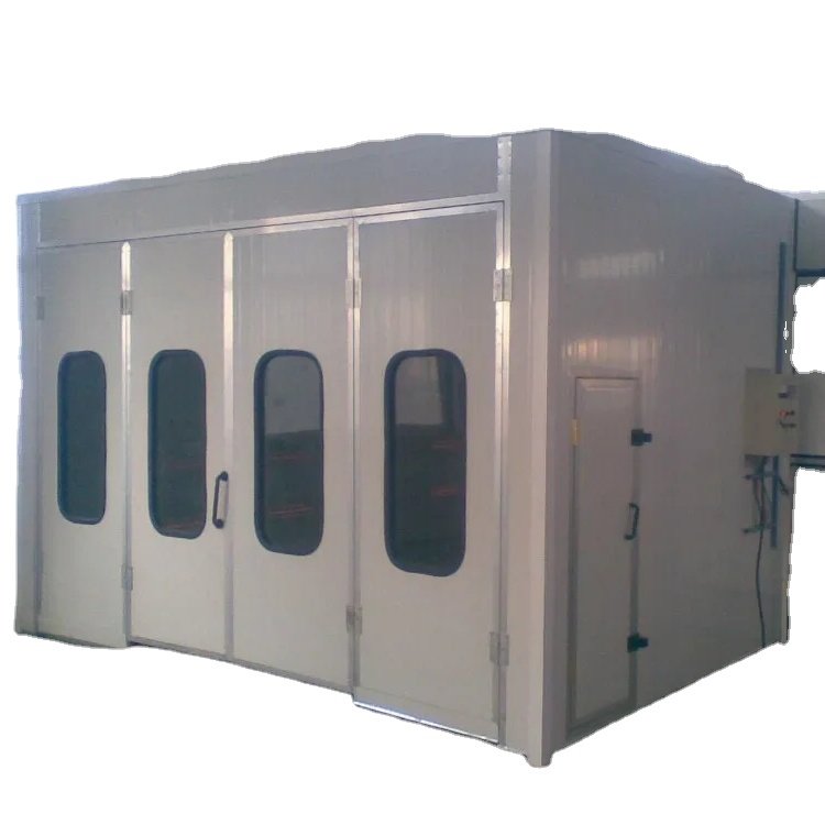 CE Approved Customizable Size diesel Heating Car Painting Room Spray Booth