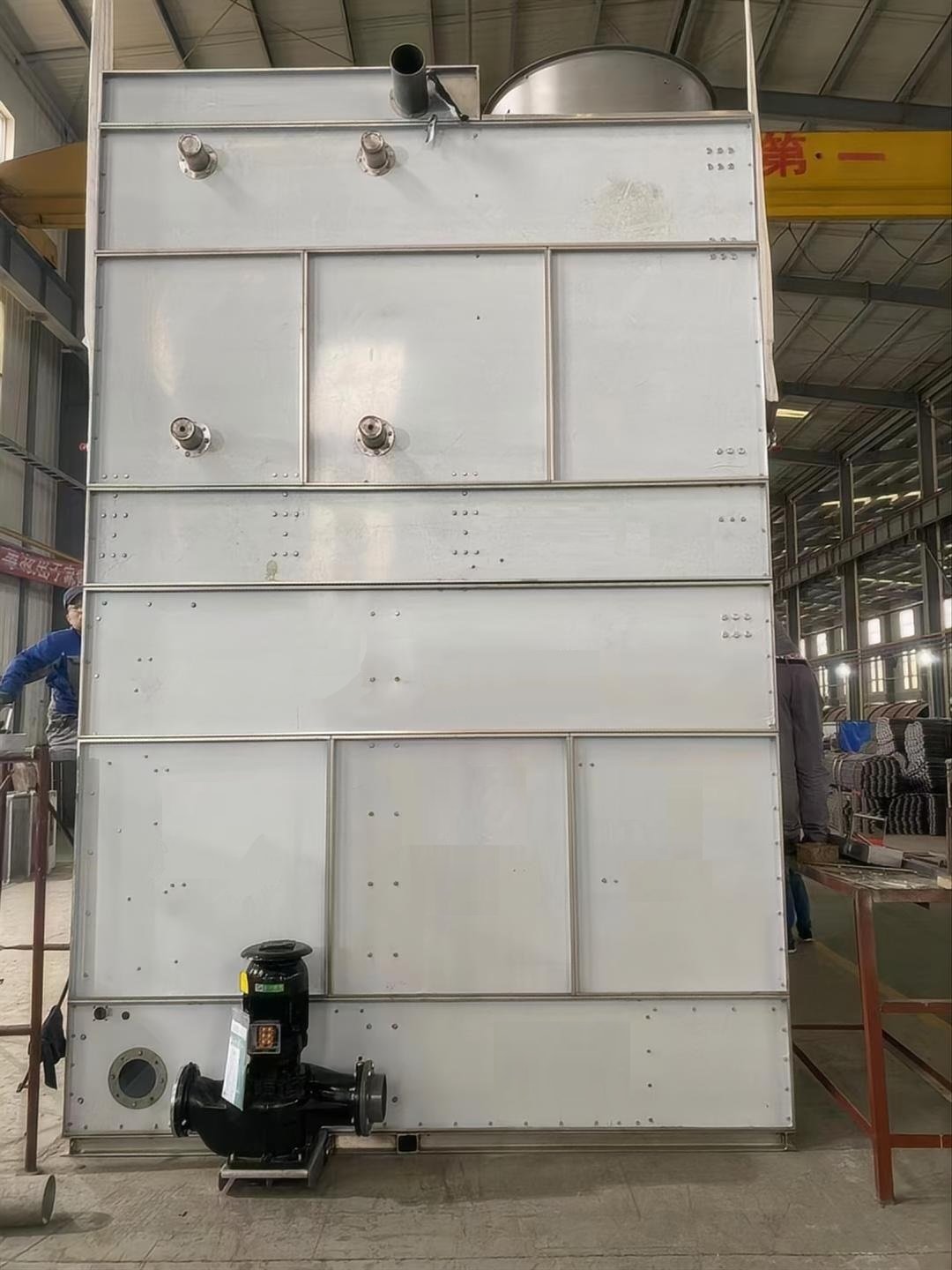 High Efficiencyl Heat Exchanger, Evaporative Condenser For Seafood Cold Room