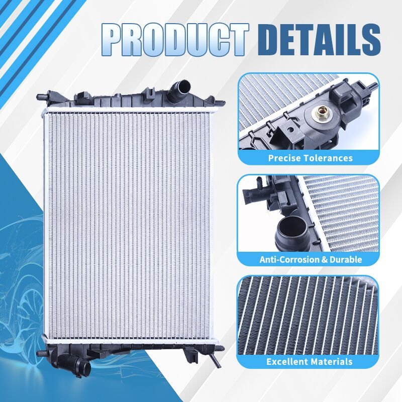 GDST 88460-0K350 884600K350 Good Performance Auto Spare Part Engine Cooling Air Conditioning Condenser for Toyota Hilux