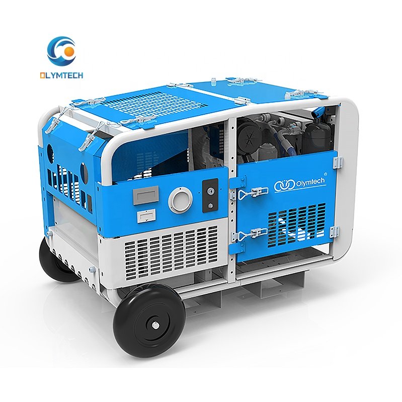Olymtech 12HP Potable Petrol Air Compressor diesel Screw air Compressor Gasoline Air Compressor
