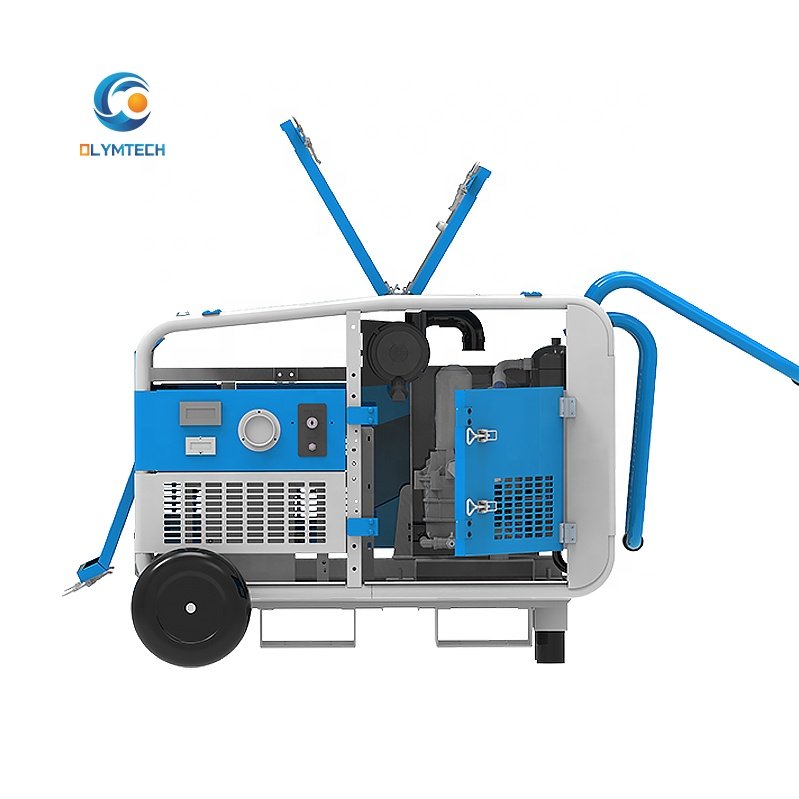 Olymtech 12HP Potable Petrol Air Compressor diesel Screw air Compressor Gasoline Air Compressor
