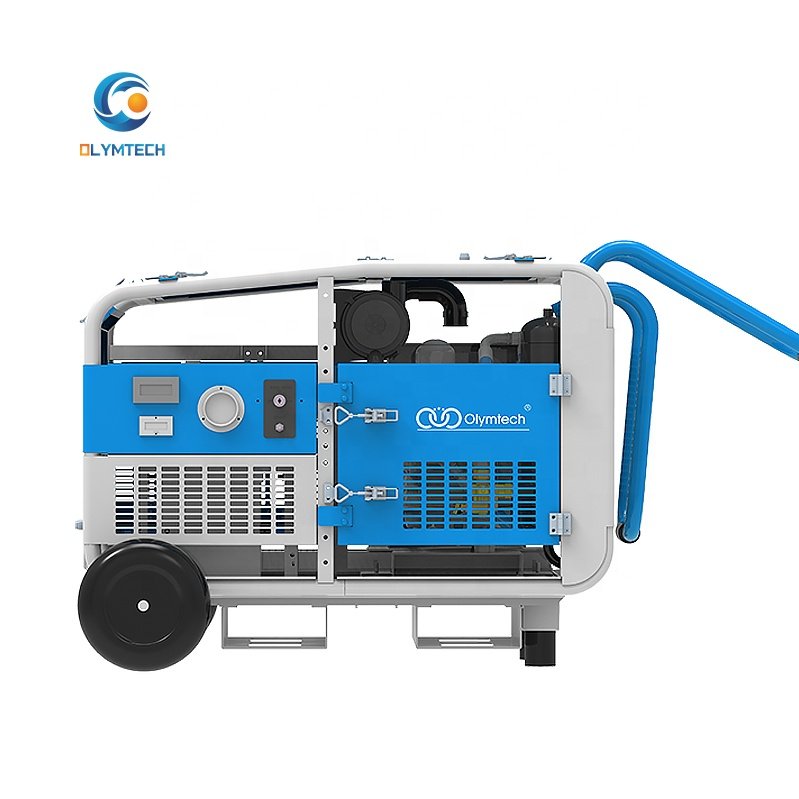 Olymtech 12HP Potable Petrol Air Compressor diesel Screw air Compressor Gasoline Air Compressor