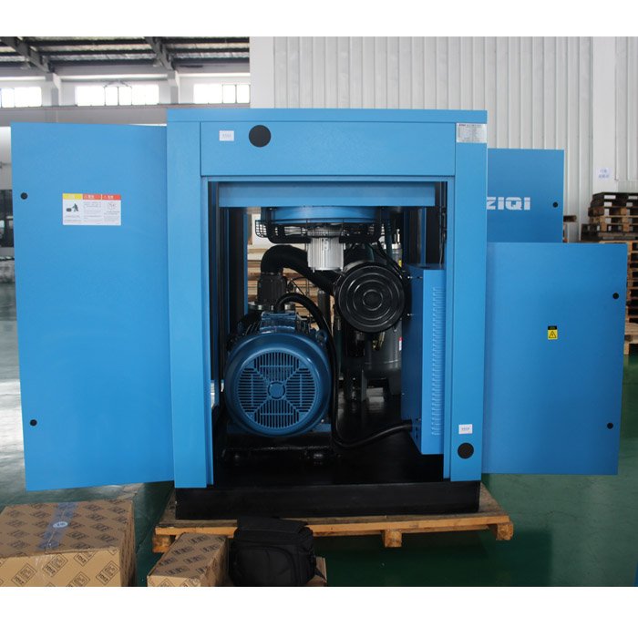 Highly efficient running single stage 90KW 415V air cooling customized screw air compressors with competitive price