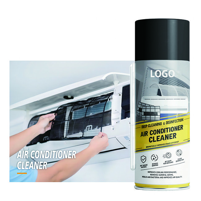 Customized AC Air Conditioner Dry Clean Spray Foam Cleaner Household Cleaning Product for Condenser for Car Air Freshener Use